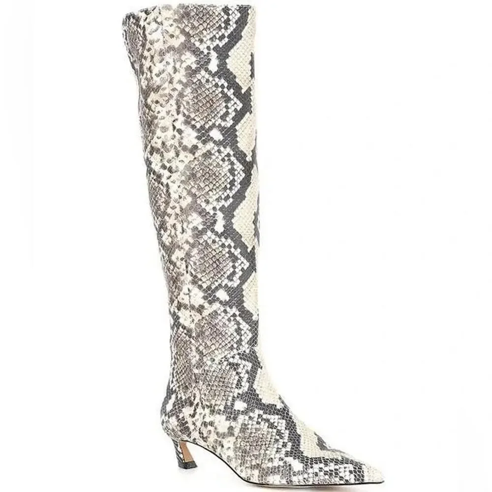 Gianni bini snakeskin knee high - Picture 2 of 6